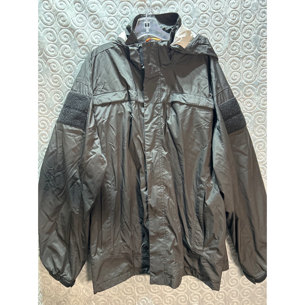 5.11 Tactical‎ Series Men's Gray Hooded Jacket 3XL Water Resistant Nylon